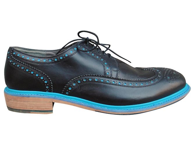 cerbies Robert Clergerie Uomo p 42 Nuova Condizione Nero