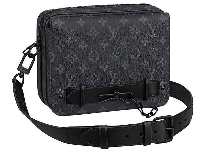 Louis Vuitton LV Steamer messenger nouveau Gris anthracite
