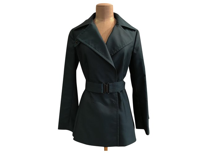 Akris Punto Veste Akris Polyester Vert foncé  ref.266863