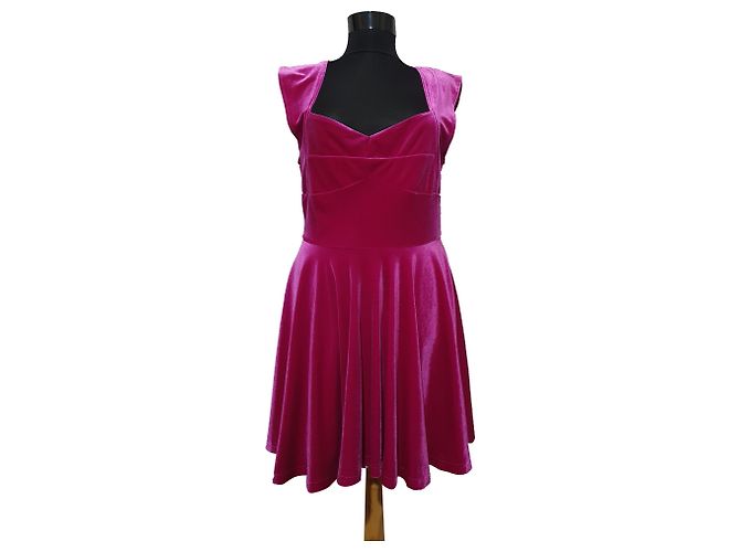 Autre Marque Minkpink Samtkleid Rosa