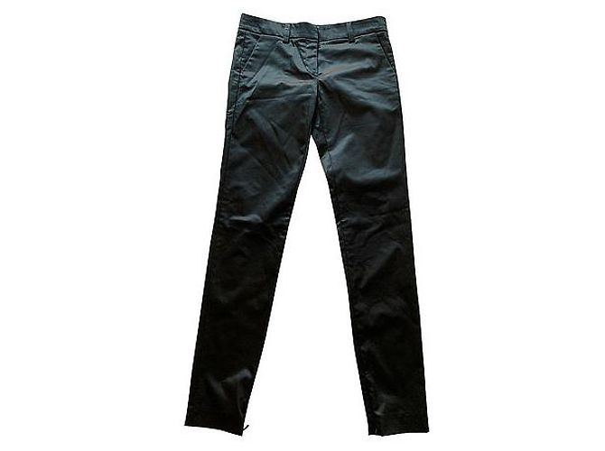 Dolce & Gabbana Schwarze Polyamid Hose Grösse 40 IT