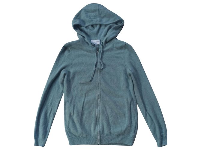 Eric Bompard Cashmere Hoodie Blau