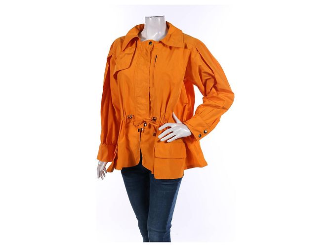 Jil Sander Jacke Gelb aus Polyester