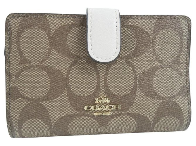 coach signature wallets