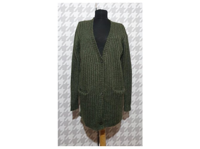 Filippa K Knitwear Green Wool Polyamide Mohair  ref.267638