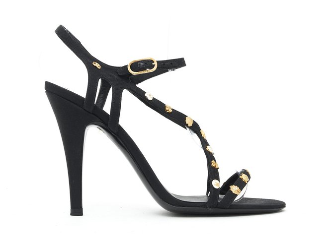 Chanel Golden Icons Sandals