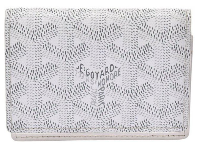 Goyard Wallet White Leather ref.267829 - Joli Closet