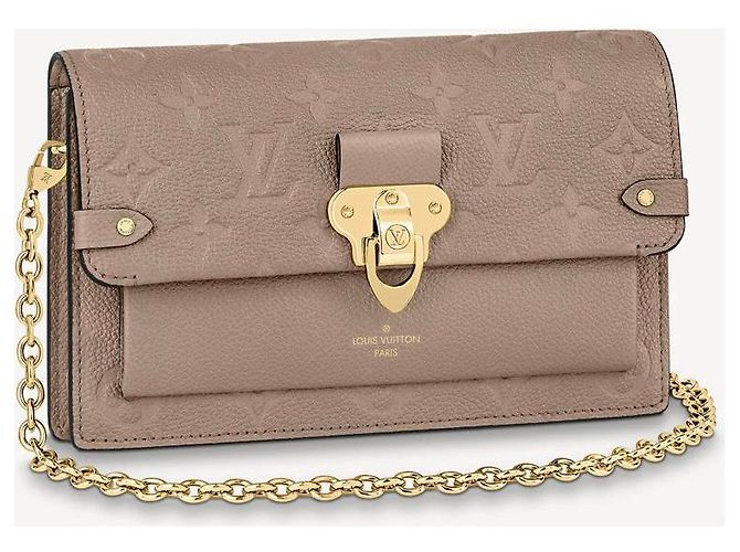 Louis Vuitton LV Vavin Chain Wallet neu Grau
