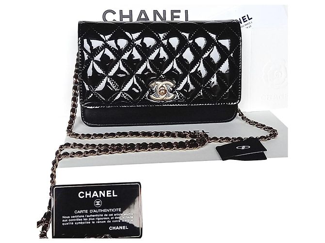 Chanel WALLET ON CHAIN ​​Klassiker. Schwarz