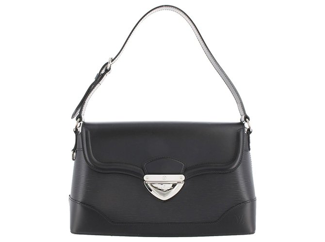 Louis Vuitton Black Epi Bagatelle PM Leather ref.267968 - Joli Closet
