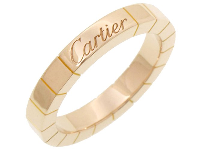 Cartier Rosa 18Anillo K Lanieres Metal  ref.268268