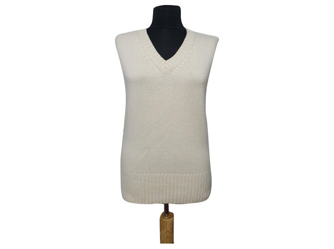 Lawrence Grey Knitwear White Cashmere  ref.268548