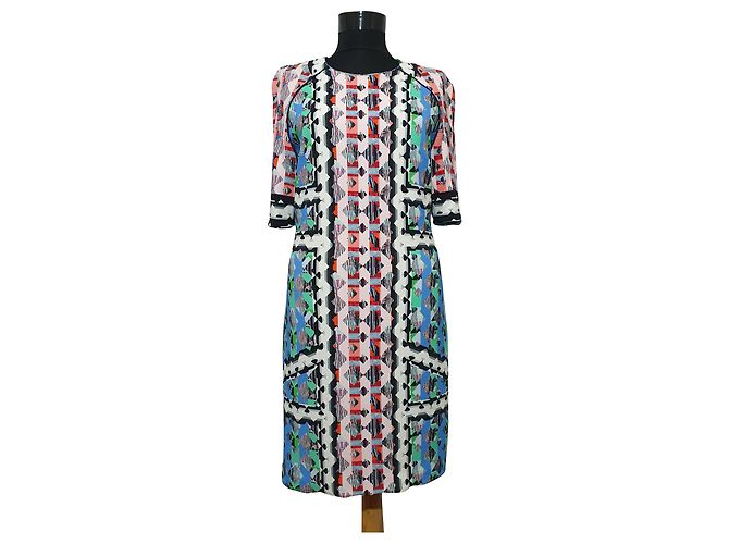 Abito multicolore Peter Pilotto in viscosa