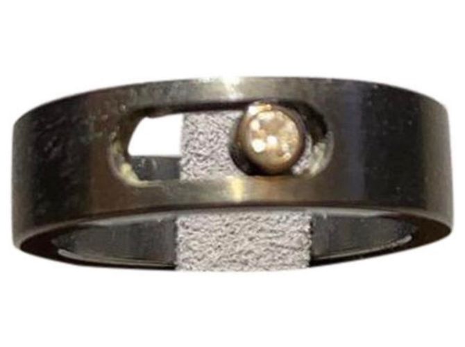 Anello Messika Move Titanium Argento Taglia 54