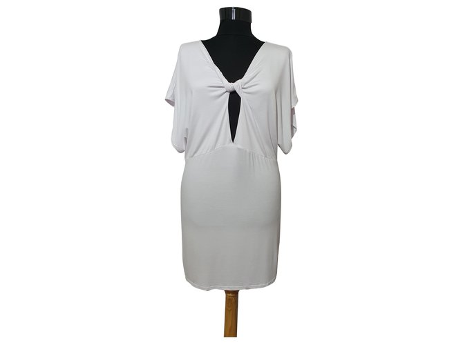 La Perla Dresses White Viscose  ref.268876