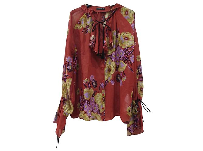 Etro Blumenblousonhemd Mehrfarben