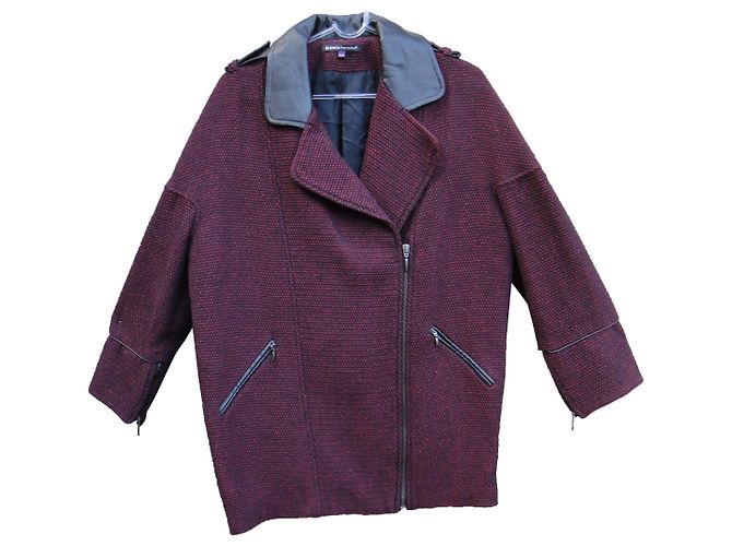 Abrigo La Petite Française Talla M Roja