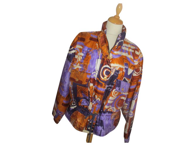 Autre Marque Coats, Outerwear Multiple colors Silk  ref.269058