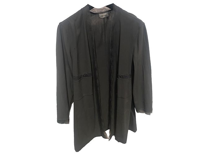 Chanel Malhas Preto