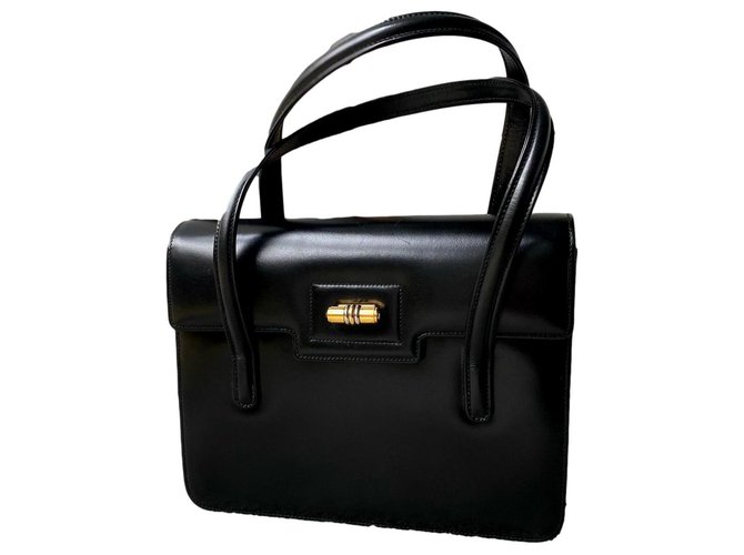 Gucci Handbags Black Leather  ref.269128