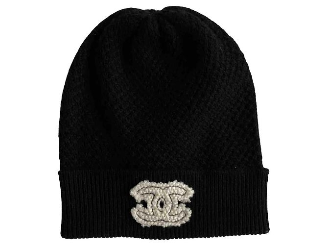 Chanel cappelli Nero Cachemire