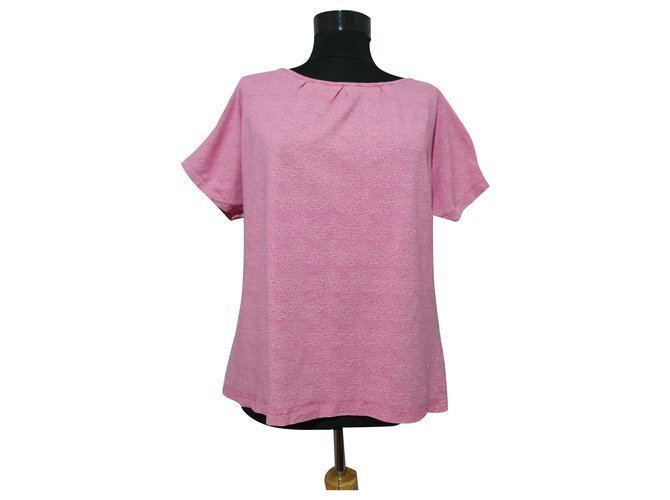 Marimekko Tops Pink Cotton Elastane  ref.269316
