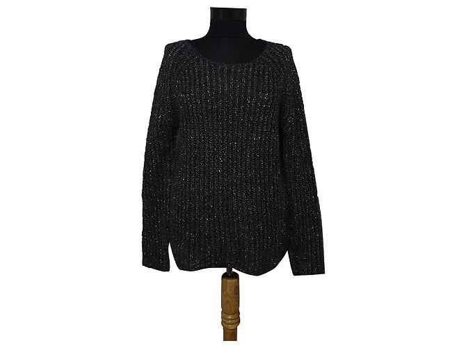 Filippa K Pullover Grau Mohair und Wolle