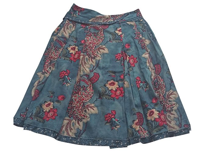 Falda Kenzo de algodón estampado Multicolor 
