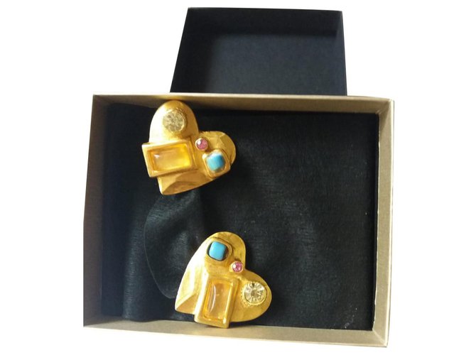 Christian Lacroix Ear clips Golden Yellow gold  ref.269516