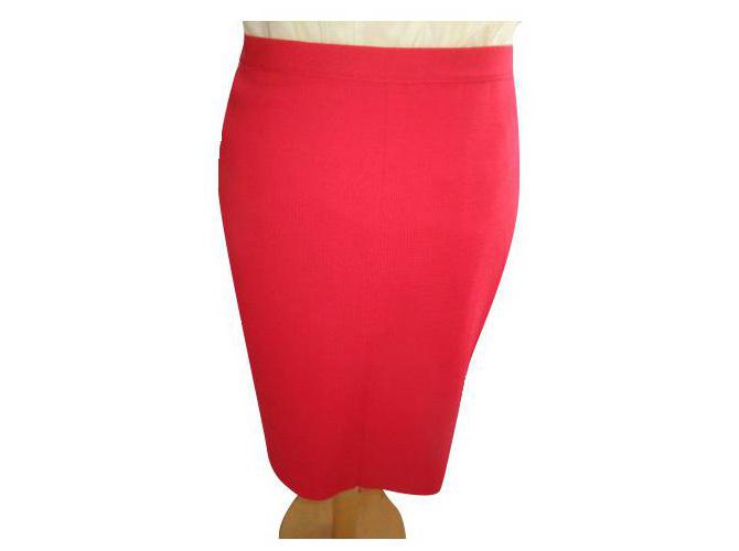 Luisa Spagnoli Skirts Orange Wool  ref.269567