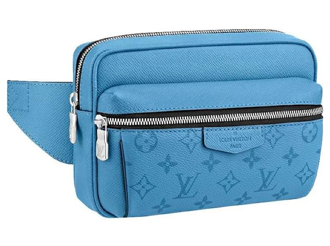 Louis Vuitton LV outdoor bumbag Blue Leather  ref.269701