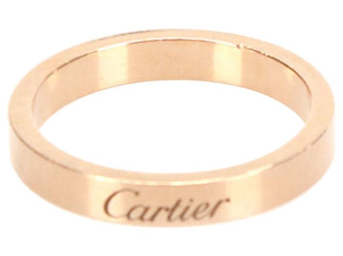 Anel Cartier Rosa C de Cartier Metal  ref.269894