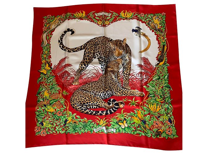 Hermès amor da selva Estampa de leopardo