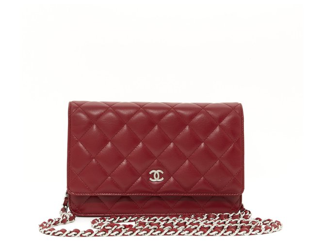 WALLET ON CHAIN WOC RED SILVER