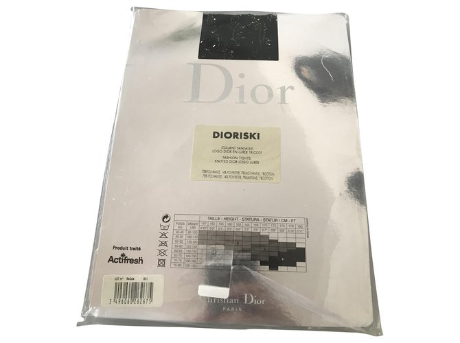 Dior Íntimos Negro Dorado Poliamida  ref.270037