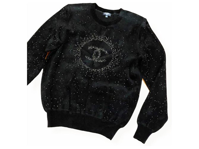 Chanel 2020 CC Fluffy Jumper Multiple colors Cloth ref.270039