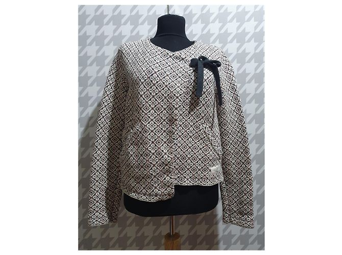 Odd Molly Strickjacke aus Baumwolle mehrfarbig Mehrfarben