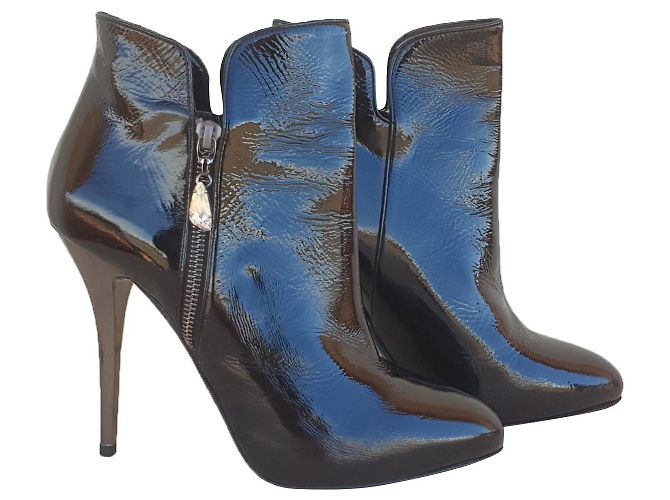 Autre Marque Botines NINALILOU de charol negro 40