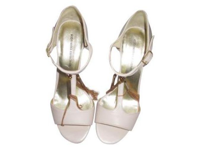 Autre Marque Heels Pink Leather  ref.270260