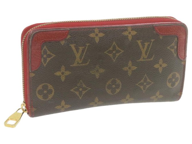 Louis Vuitton Retiro Marrom Lona  ref.270274