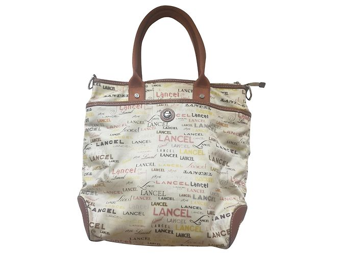 Lancel borsa shopper monogram Multicolore 