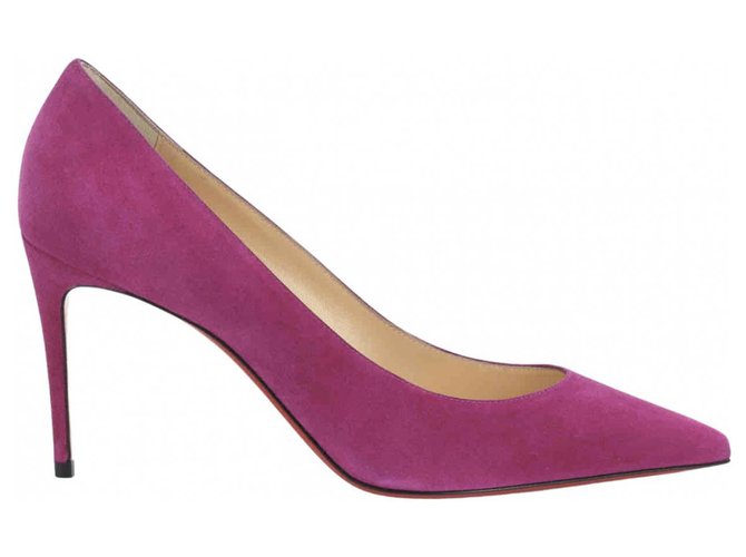 Christian Louboutin Kate Daim Fuschia  ref.270335