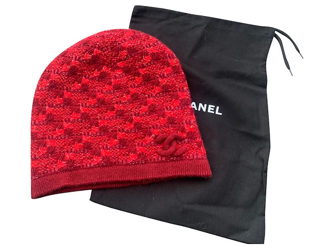 Chanel cappelli Rosso Cachemire