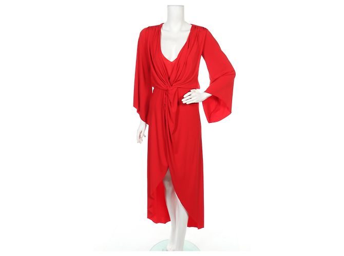 Autre Marque Rotes Kleid von FOREVER UNIQUE Größe 36