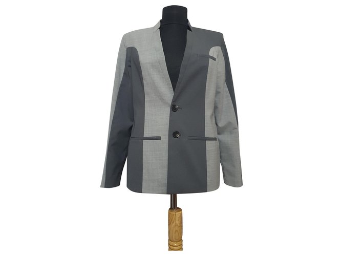 Designers Remix Jackets Grey Wool  ref.270535