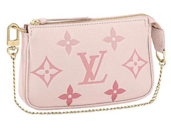 Louis Vuitton Accessori mini pochette LV Rosa Pelle  ref.270857