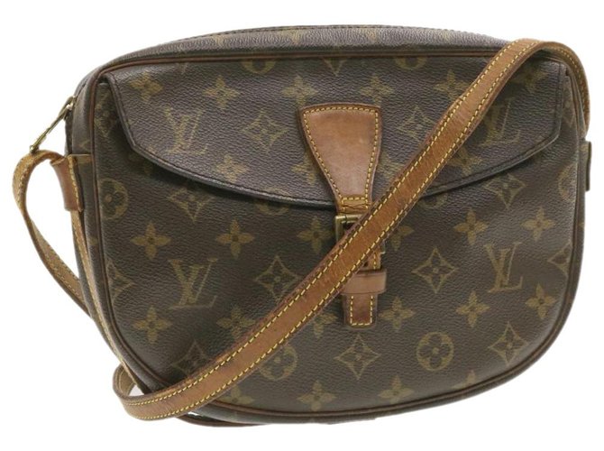 LOUIS VUITTON Monogram Jeune Fille MM Shoulder Bag M51226 LV Auth 18237  Cloth ref.271011 - Joli Closet