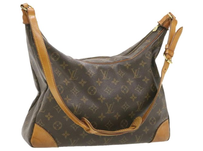 Louis Vuitton Monogram Boulogne 35 Shoulder Bag M52160 LV Auth 18780 Cloth  ref.271097 - Joli Closet