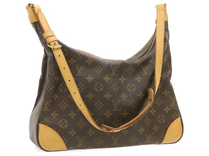 Louis Vuitton Monogram Boulogne 35 Shoulder Bag M52160 LV Auth