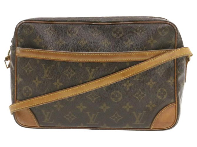 Louis Vuitton Monogram Trocadero 30 Shoulder Bag M51272 LV Auth